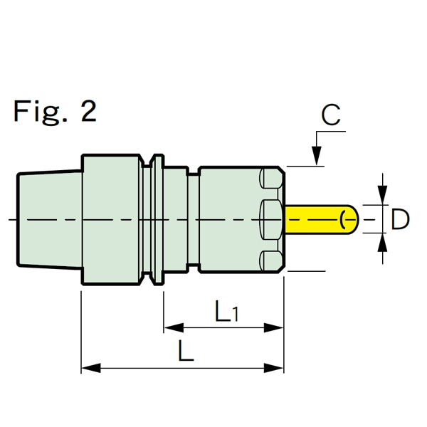 MST恩司迪 E50-CTH10/CHT20系列 弹簧筒夹刀柄图4
