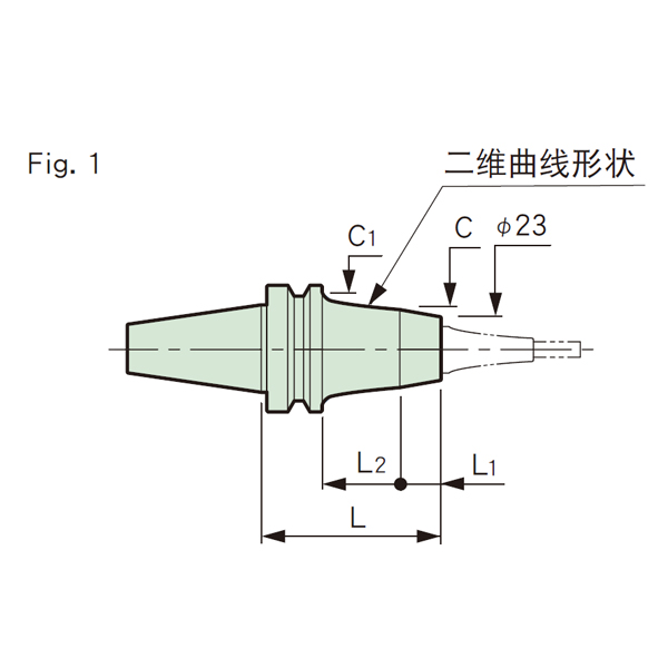 MST恩司迪 A63-SLK8系列 两体式8型热缩刀柄本体图4