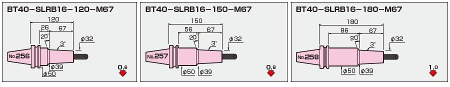 BT40-日本MST一体式热缩刀柄