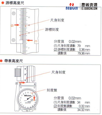 游标高度尺