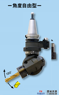  mst 角度自由型角度头