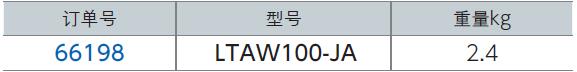 NABEYA-LOCK-TIGHT铝制双口平口钳LTAW100