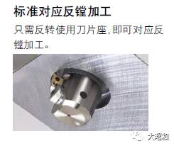 巧用反向镗孔加工刀具,难题迎刃而解