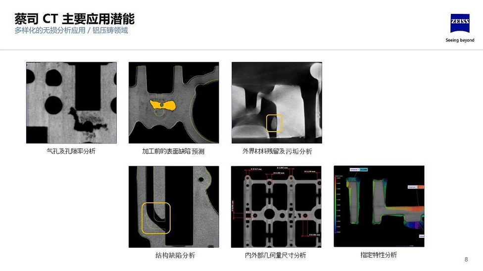 面向铝压铸领域蔡司x射线无损检测解决方案