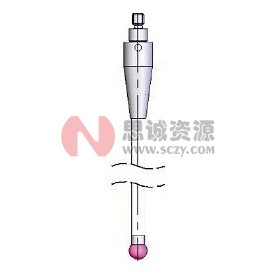 波龙探针D6 x 100mm钢质杆红宝石针 (For TC50/51) ECP03.8000-016.100.06图3