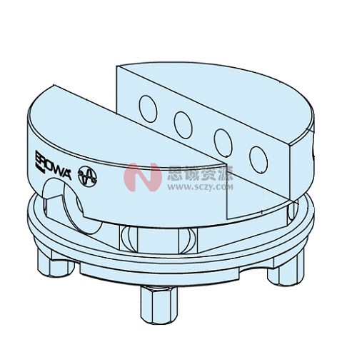 ER-035211 EROWA夹具直槽夹头Ф72mm