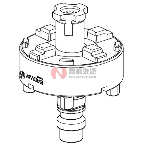 ER-028772 Adapter ITS 50/macro ITS 50~3R转接头