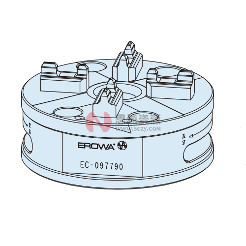 EROWA夹具 ITS快速卡盘100，不带底板ER-097790图3