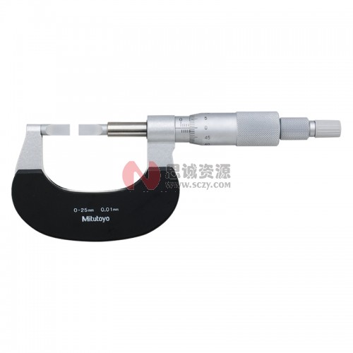 Mitutoyo三丰薄片型千分尺422,122系列图2