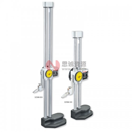 施泰力/Starrett 3250/3259M系列带表高度规0-6″/0-150mm图2